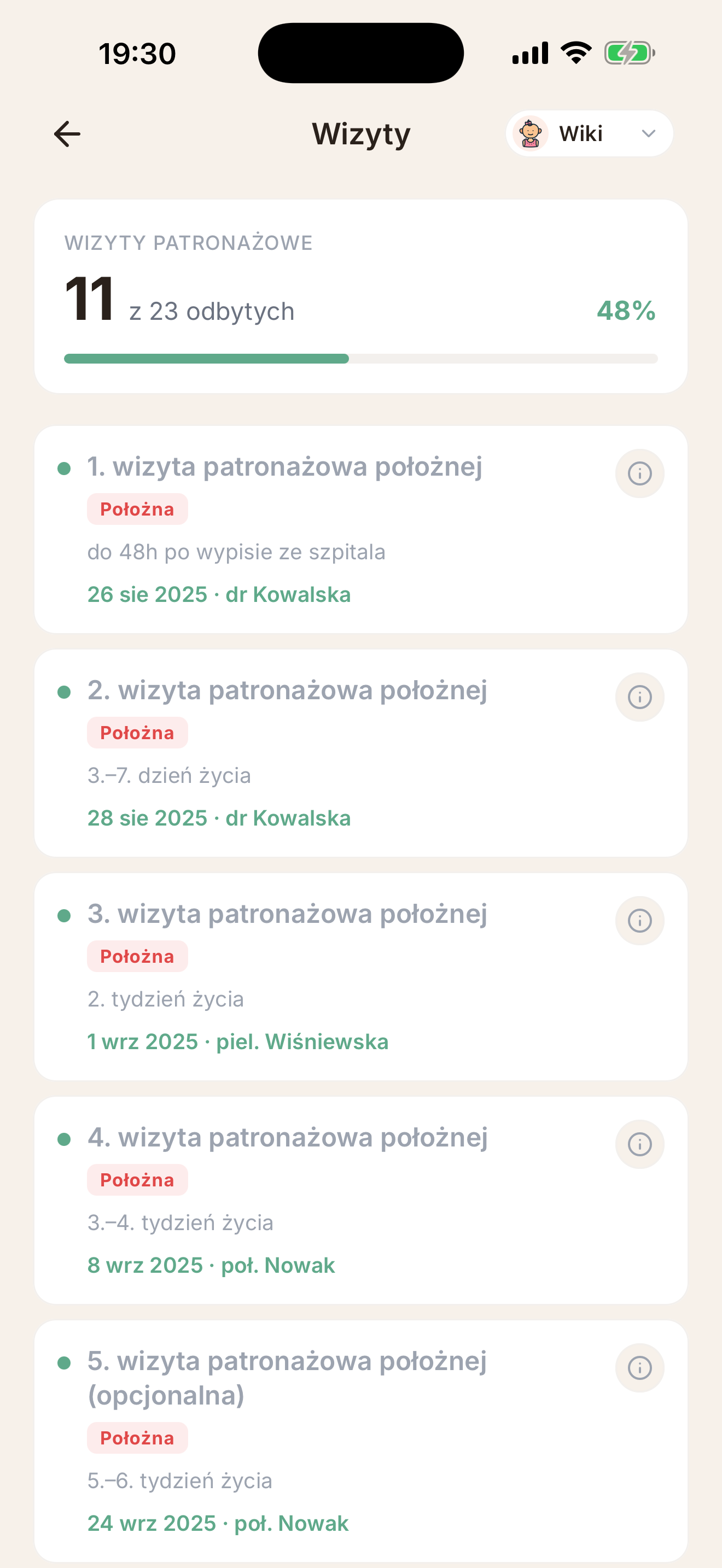 Wizyty lekarskie